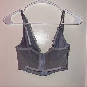Victoria's Secret Sheer Gray Bralette